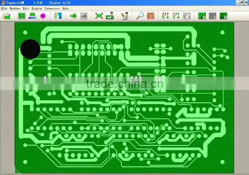 PCB CNC Router 300*300mm ZK-3030