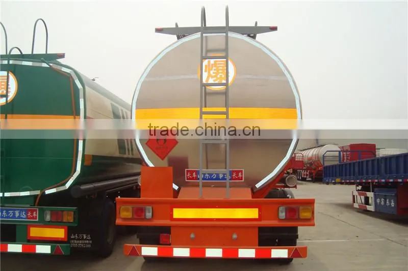 CIMC OEM Manufacturing Water Storage Tanker, Tri-axle Diesel Fuel Tank Trailer