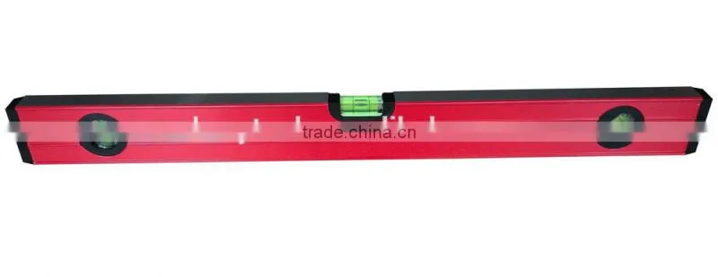 two milled three shockproof vials aluminum gauge spirit level measuring tools