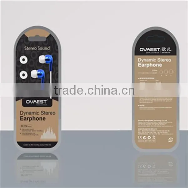 High quality popular earphone with mic for mobile, mp3/mp4