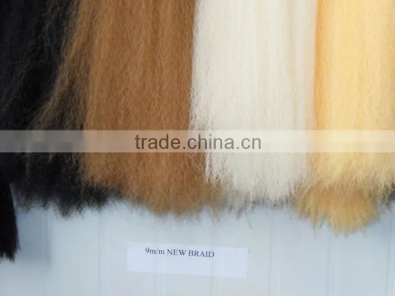 long artificial hair