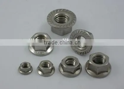 hex flange nut
