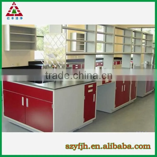 2015 Hot sell new supply furniture laboratory;island bench;wall bench