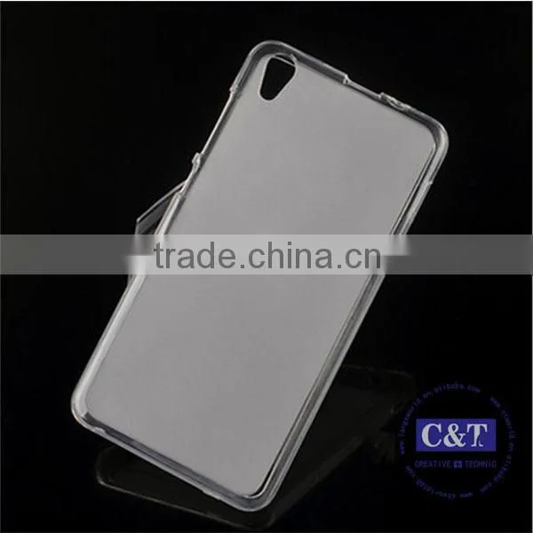 C&T Transparent Soft Silicone TPU Back Cover Case for Lenovo S850