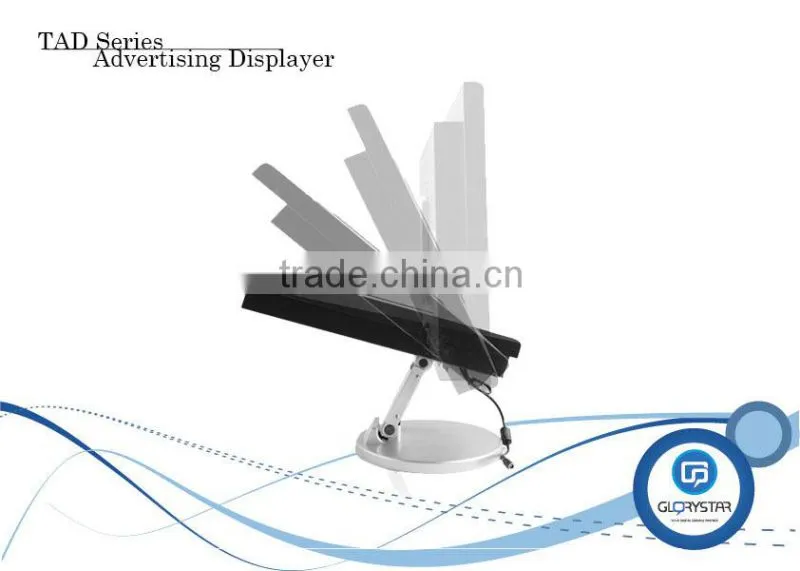 19'' wall mounting digital signage advertising lcd video display
