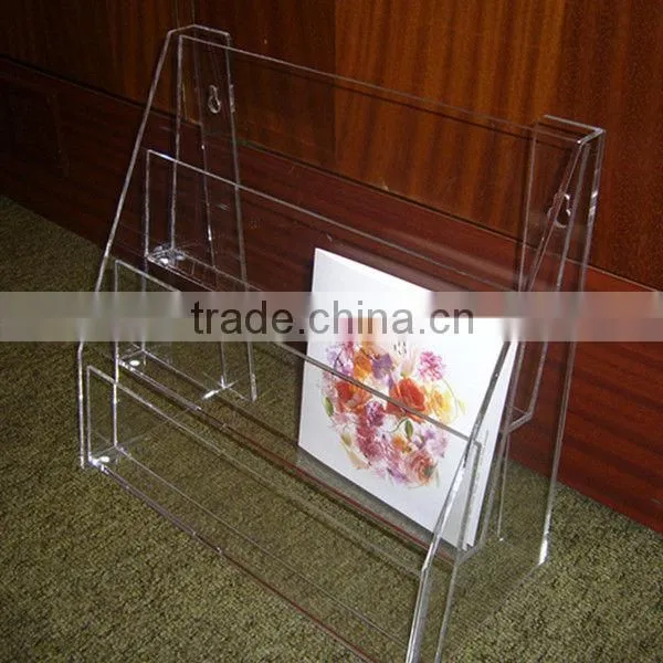 counter magazine stand brochure holder for wholesale