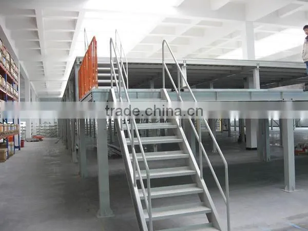 Alibaba Golden Supplier Jiangsu Warehouse Steel Structure Platforms Racking