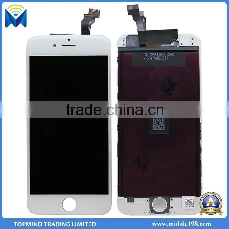 Tested one by one Mobile Phone LCD for iPhone 6, for iPhone 6 LCD Screen Digitizer Assembly