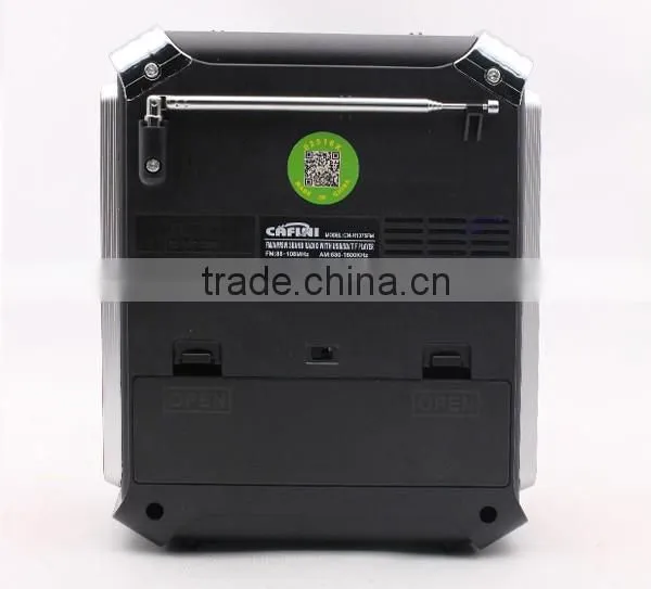 High Quality NEW Solar Powered AM/FM Radio with Solar Panel,USB/SD/Aux-in