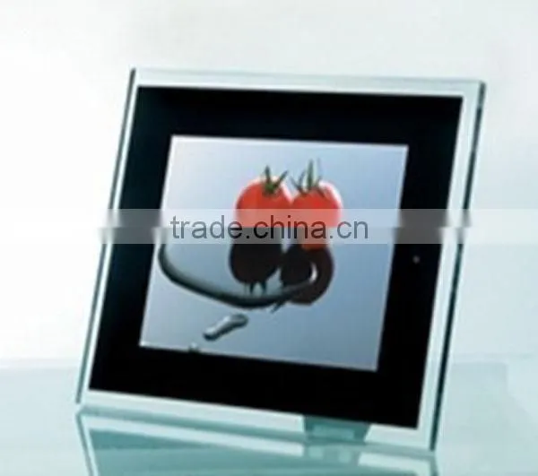 wifi digital photo frame 10 inch digital photo frame with muti function with mirror surface frame
