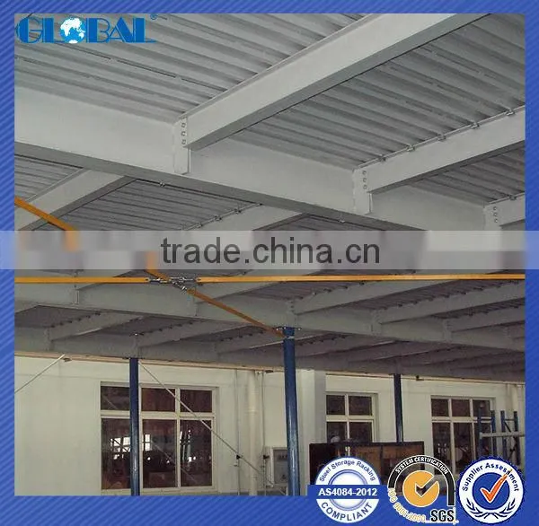 Steel Structure Mezzanine Platform Flooring B/industrial mezzanine system