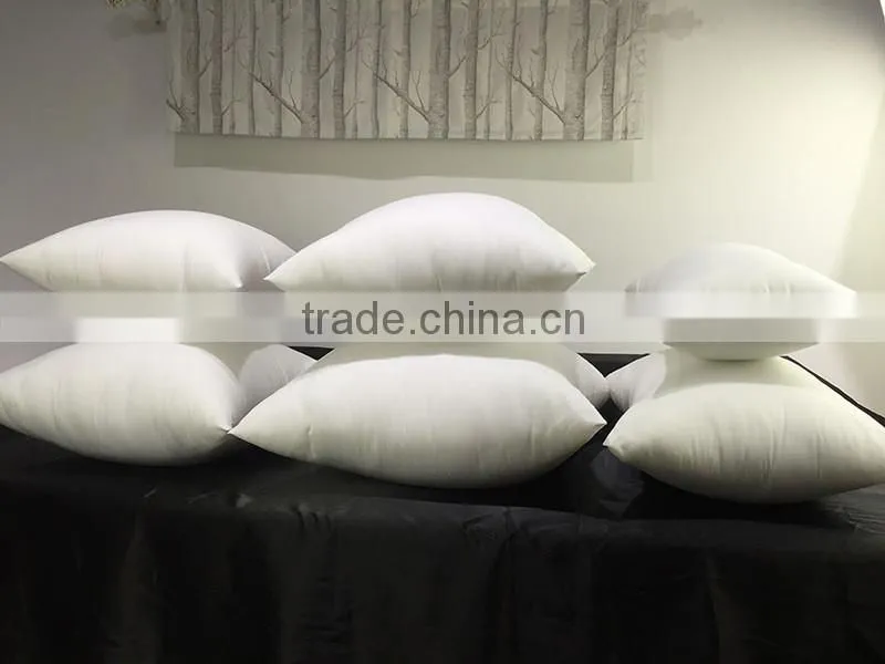 Nonwoven and brush fabric cushion insert pillow inner cushion core pillow filling with pp cotton,batting,buckweat