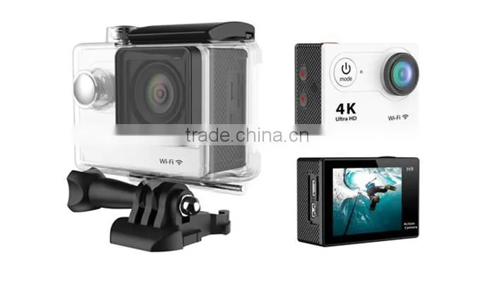 360 degree underwater fish finder 4k video camera for H9 action camera