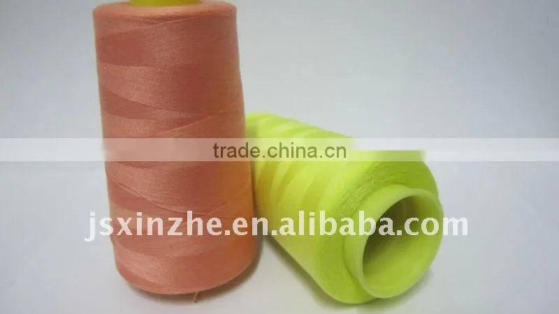 100%high tenacity polyester dyed yarn