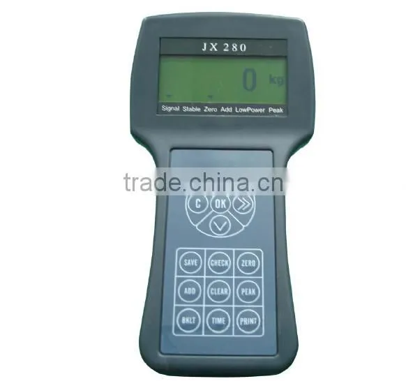 50t Large Capacity Wireless Cylinder Crane Scale with Palm Indicator JXCS-SW2
