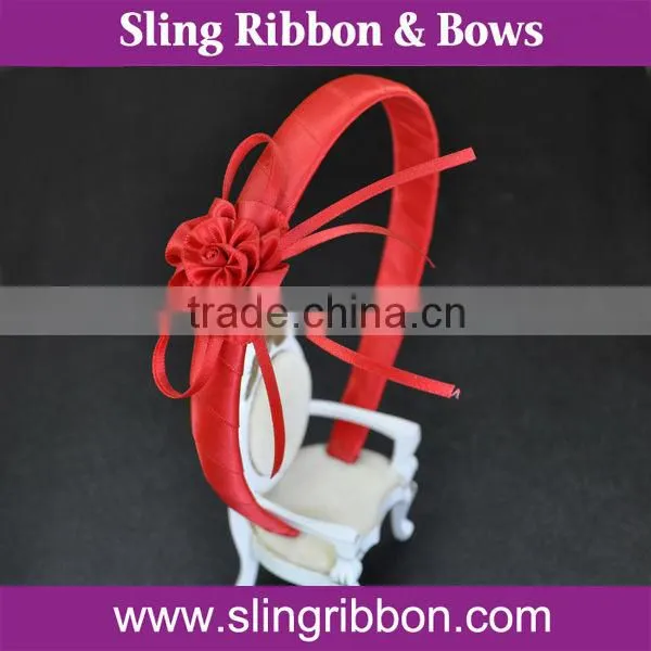 Hot Sales Handmade Satin Ribbon Hair Clasp Wholesale