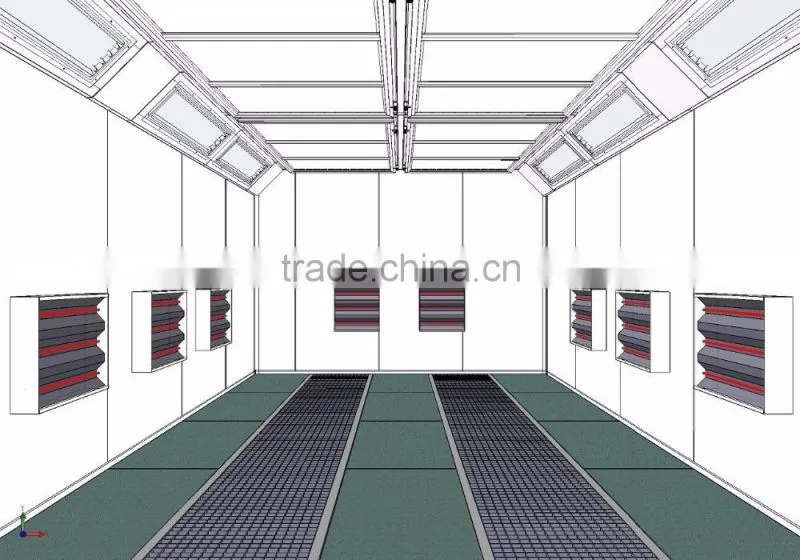 JF burner for spray booth infrared heating spray booth infrared gas burner