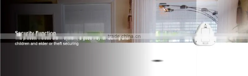 Eco battery backup PIR sensor night light with buzzer alarm function