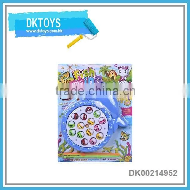 BO plastic material fishing toy set bo fishing game for kids