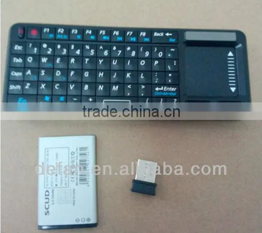 Manufacturer Thai USB Plastic/Silicon Mini Wireless Keyboard