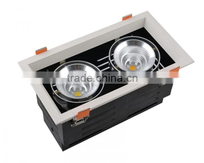 CITIZEN COB GRILIE 2 Head Led Downlight Square TEC002HGT30W