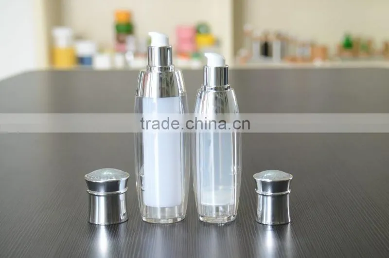 China wholesale acylic cosmetic jars luxury packing cream jar plastic containers