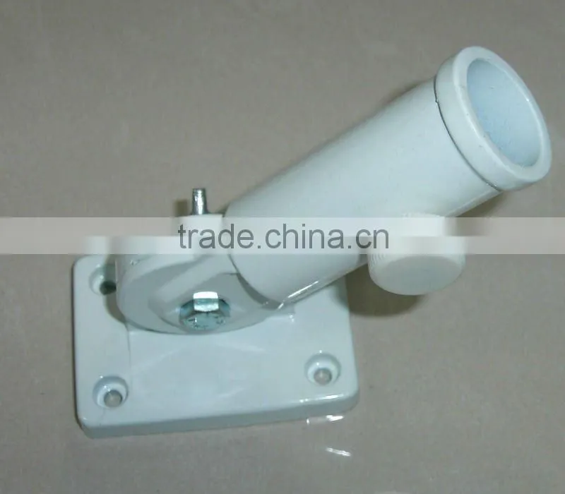 Nylon adjustable wood Wall plastic flag bracket