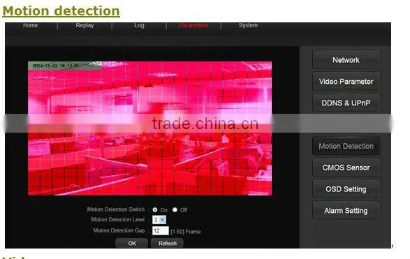 IPS HD 1080P Sony MX 122 CMOS 3.6 mm fixed lens15-20m IR view distance with 30pcs leds Dome IP Cameras IPS-HS1822L