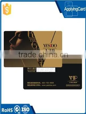 Popular Design inkjet printing plastic card pvc membership card