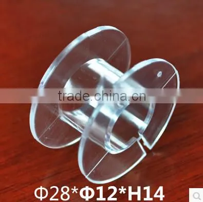2015 new plastic transparent spool bobbin injection mold factory price