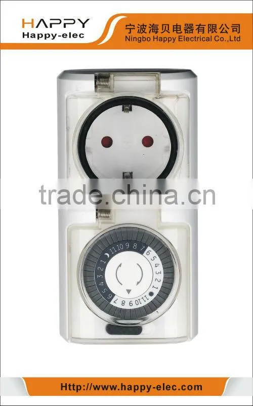 mini plug in Electro mechanical timer