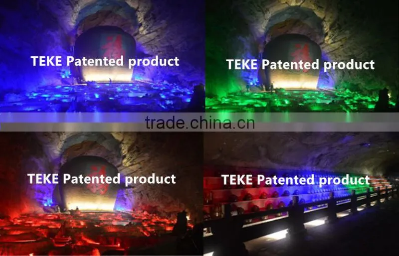 ip67 waterproof rgb colour changing led floodlight