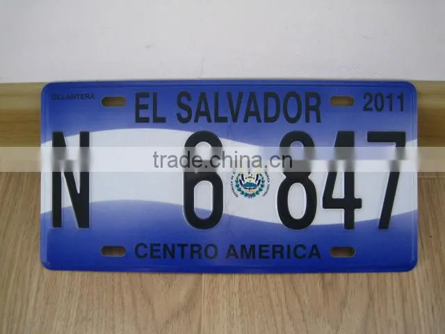 Security license plate