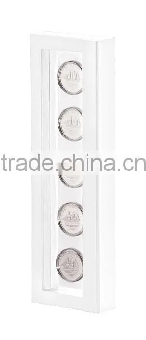2016 New Hot Sale and Novel Design Coin Box with Clear TPU Window See Through