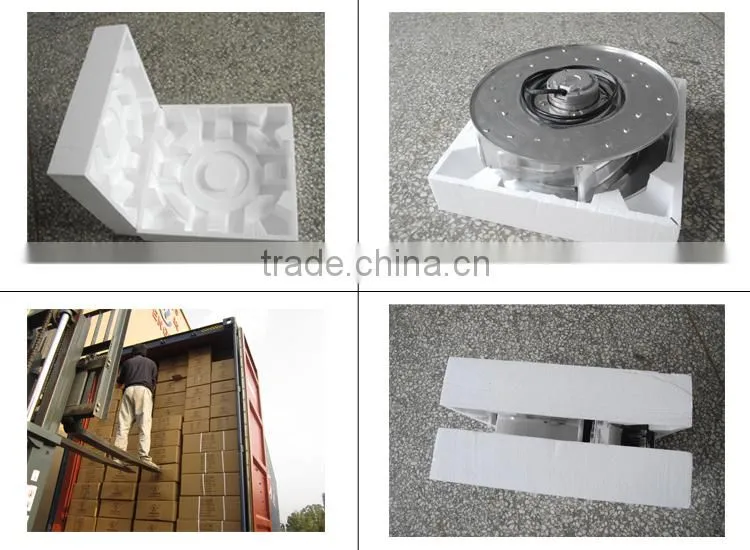 Fan part external rotor fan motor
