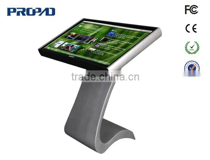 42"47"55'' touch screen self-service terminal kiosk touch screen all in one pc vertical lcd touch kiosk, 2014 new model