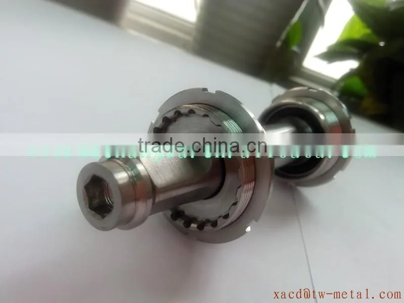 XACD titanium bike BB parts customized titanium bicycle B.B. Parts Titanium bike bottom bracket parts