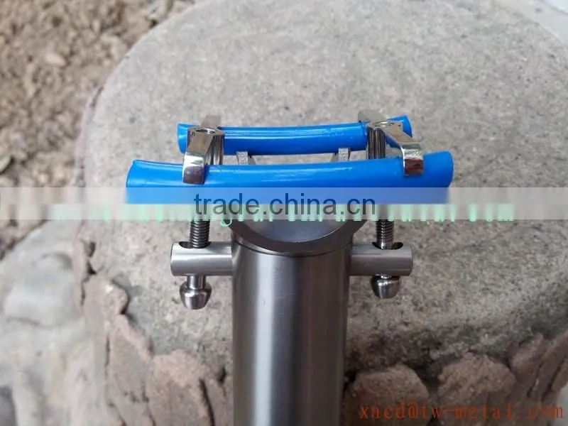 Factory Direct Sale light weight titanium seat post customize titanium material bike parts XACD titanium bicycle seat post