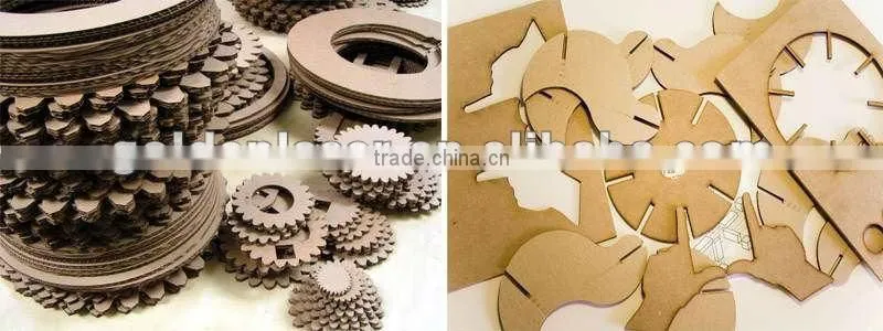 Paper Card Board Cutter with Laser