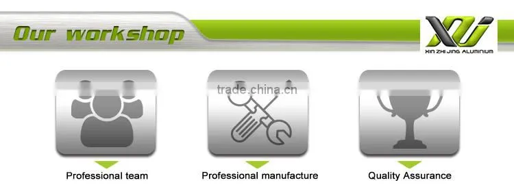 Raw material 6000 series aluminum profiles