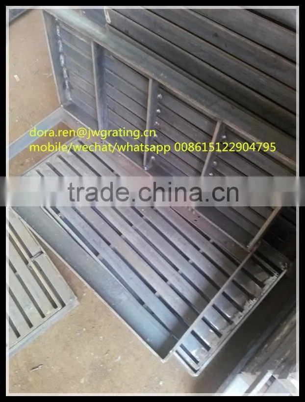 hot dip galvanized refined oil refinery sewage grating
