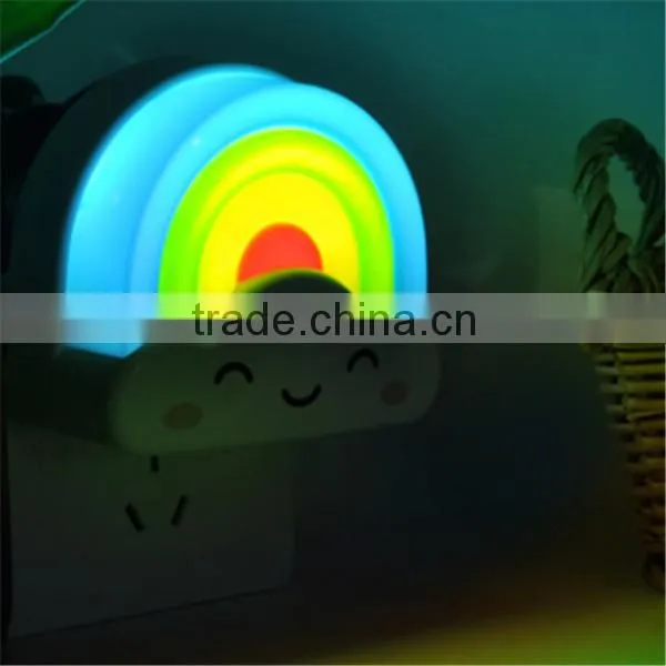 Wholesale rainbow small Light remote controlled circular led light