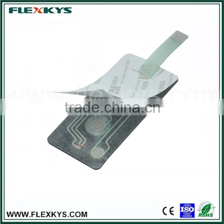Famous intellectual embossing key poly dome tactile feedback led membrane keypad switch
