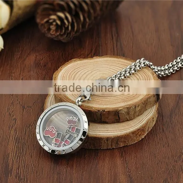 Fashion Jewellery Stainless Steel Floating Locket