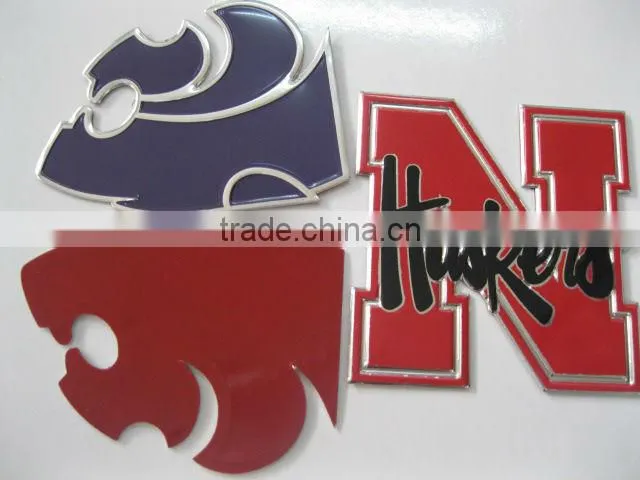 white star shaped metal sticker