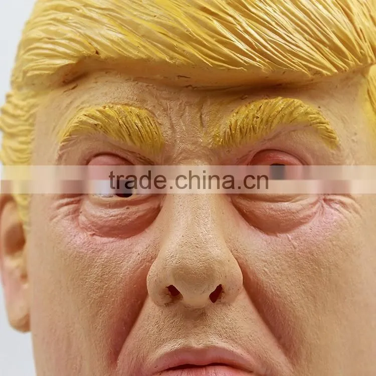 2016 Donald Trump Realistic Man Costume Face Crossdresser Latex Mask