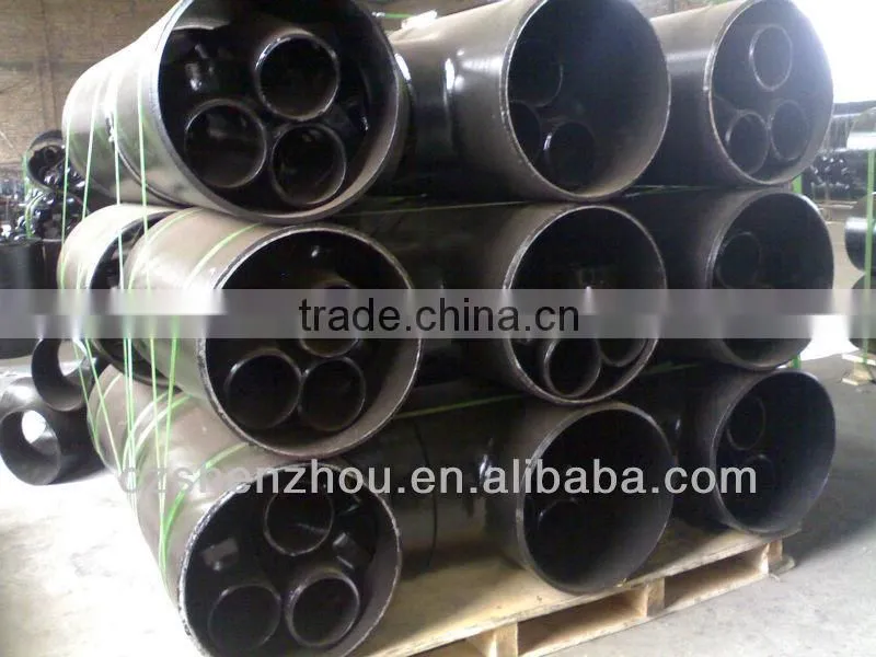 carbon steel tee used in gas project