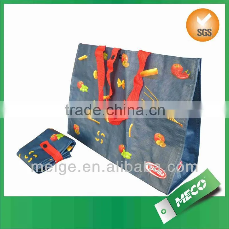 Simple film laminated bag, pp woven shopping bag, foldable shopping bag