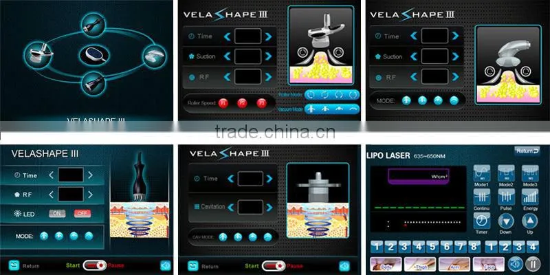 Weight Loss Feature Vacuum Cavitation slimming vacuum cavitation rf diobe laser