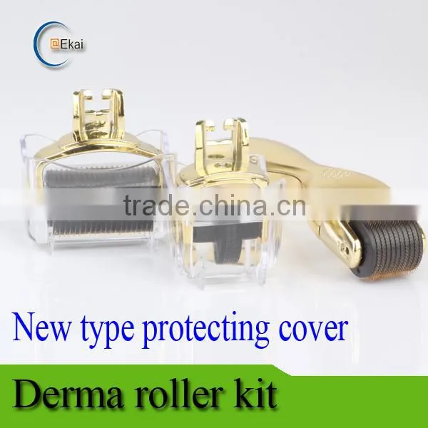 Titanium Microneedle Derma Roller Dermaroller Micro Needle Skin Roller 3 IN 1 (0.5mm)